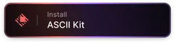 Install ASCII Kit from the Raycast Store